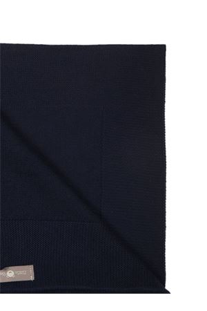 Navy blue wool blanket LITTLE BEAR KIDS | 9112BLU